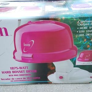 SOLD - Ion Hard Bonnet Hair Dryer - New in box!!!